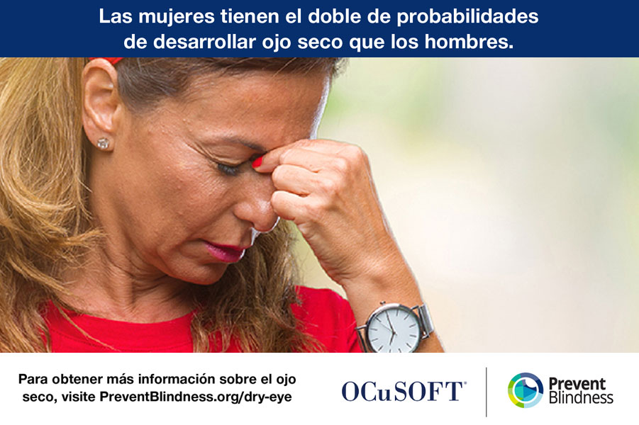 Este mes, se realizarán campañas para conocer los factores de riesgo del ojo seco, los síntomas y las opciones de tratamiento a través de una variedad de recursos, que incluyen hojas informativas y gráficos para compartir en las redes sociales, disponibles en inglés y español.