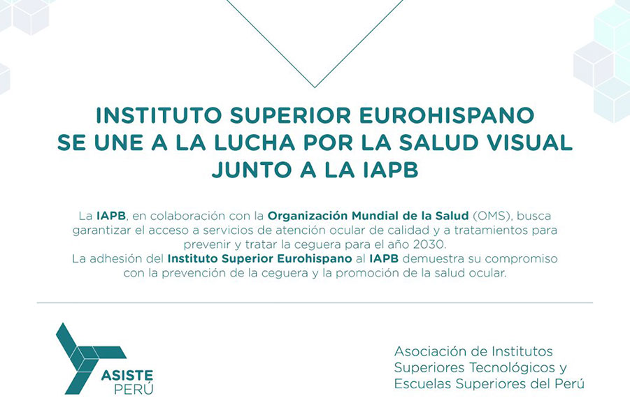 La IAPB, en colaboración con la Organización Mundial de la Salud (OMS), busca garantizar el acceso a servicios de atención ocular de calidad y a tratamientos para prevenir y tratar la ceguera para el año 2030.