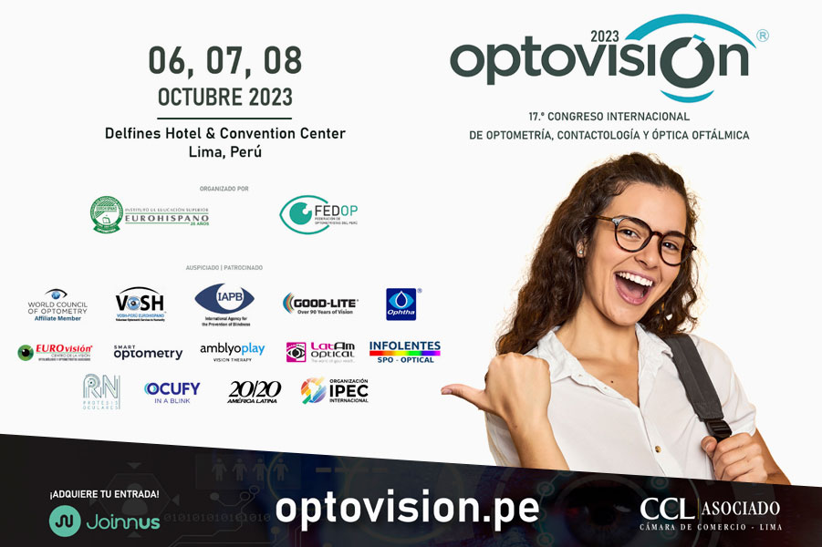 El Congreso Internacional de Optometría, Contactología y Óptica Oftálmica se acerca y promete ser un evento imperdible. Descubre las últimas innovaciones en el campo y amplía tus conocimientos. Agéndate para el 6, 7 y 8 de octubre.