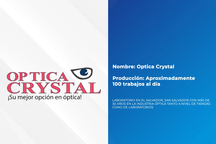 ¡Conoce la historia de éxito de Óptica Crystal, un laboratorio óptico líder en El Salvador! Con más de 30 años de experiencia, esta empresa ha logrado destacarse tanto en tiendas como en laboratorios. Pero ¿cuál es el secreto detrás de su rendimiento excepcional? Coburn Technologies.