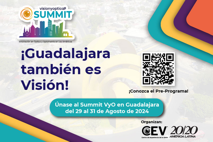 SUMMIT 2024. Regístrate en https://registro.summitvisionyoptica.com/