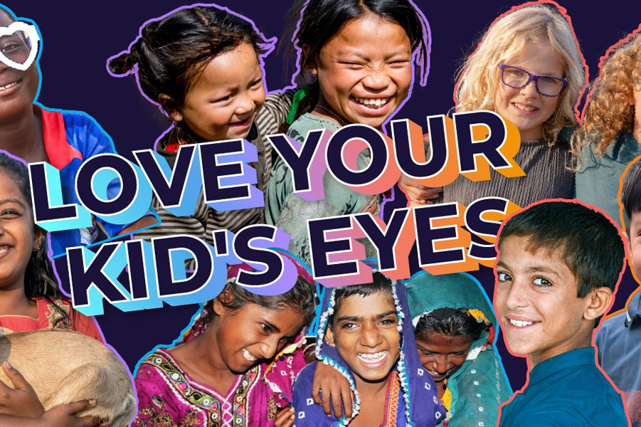 Participa en el Día Mundial de la Visión comprometiéndote a amar los ojos de tu hijo y de todos los jóvenes.