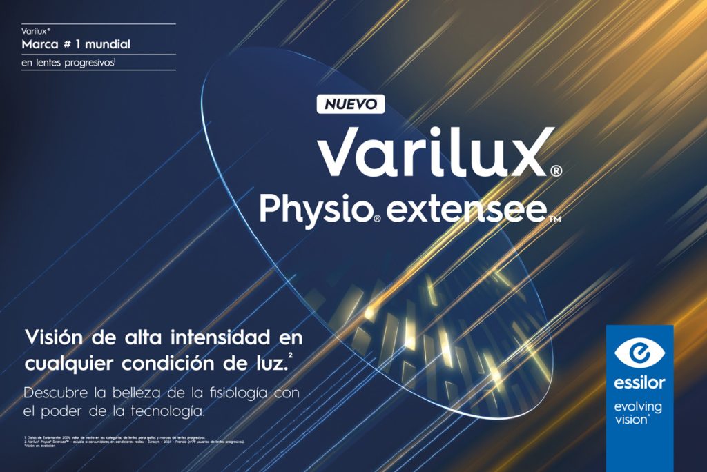 Varilux® Physio® extensee™ es el nuevo lente progresivo que redefine la experiencia visual, brindando máxima claridad, contraste y estabilidad sin importar la hora del día o el entorno luminoso.
