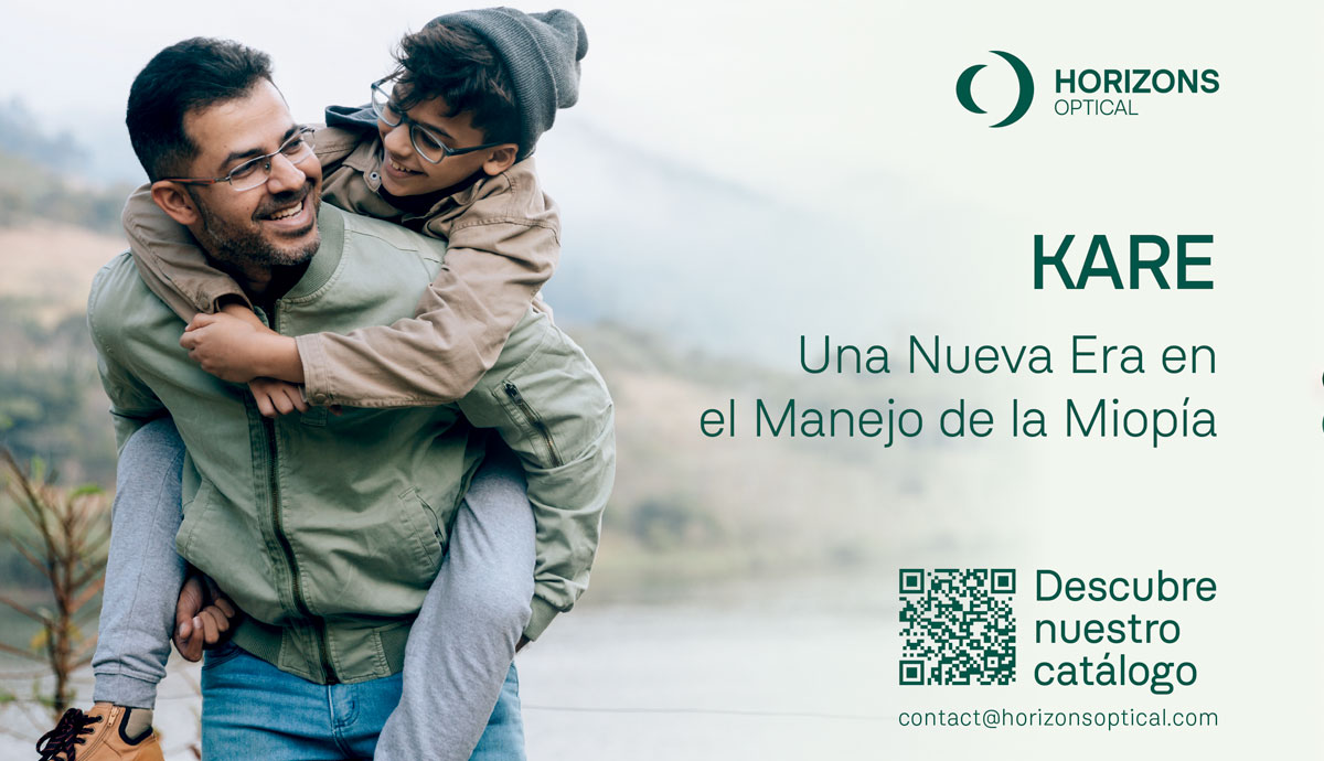 La miopía está catalogada por la OMS como pandemia global y las previsiones confirman que va a representar el 50% de la población mundial en 20501.