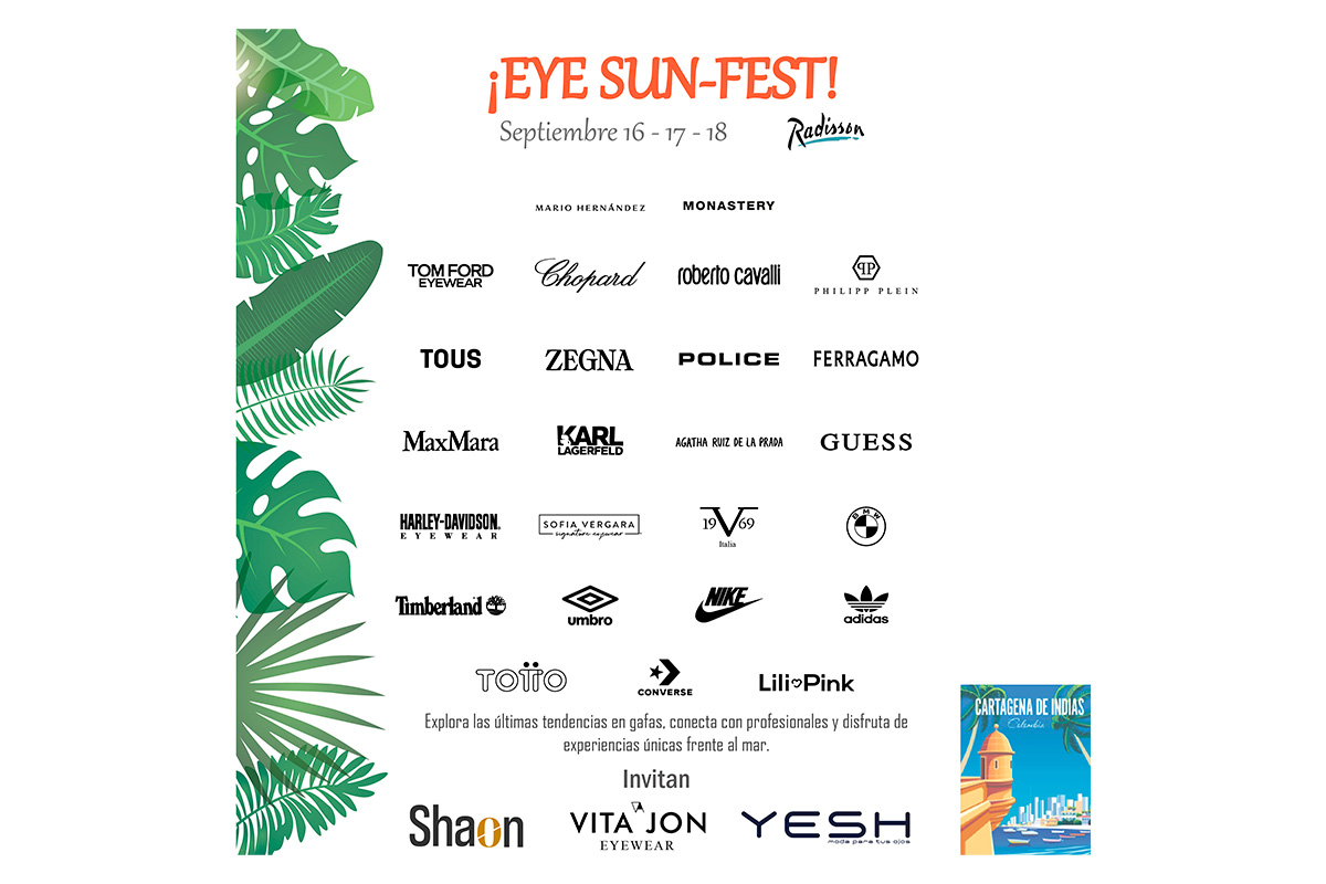 Tres grandes marcas: YESH, SHAON y VITAJON, te invitan a descubrir lo último en tendencias de gafas en un evento exclusivo que fusiona moda, sol y mar.